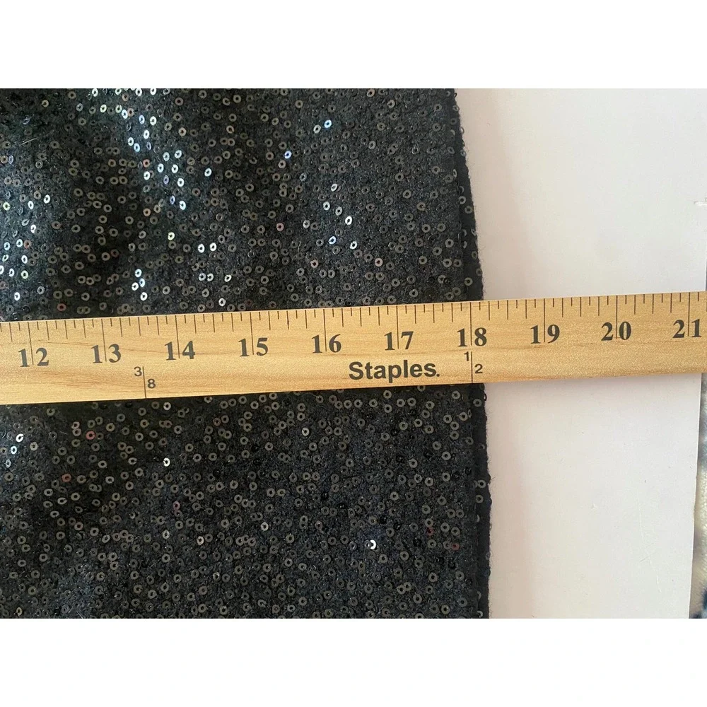 LOFT black sequin